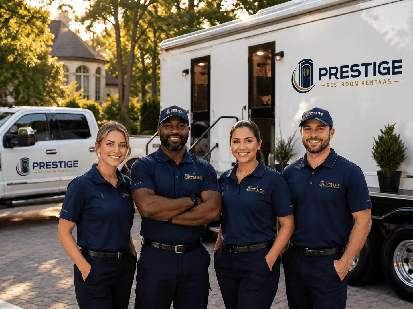 Trusted Luxury Portable Restrooms company in Troy, IN